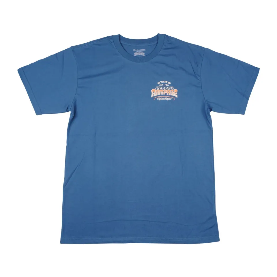 Troy Lee Designs Rampage Canyon Gap T-Shirt Blu Smoke