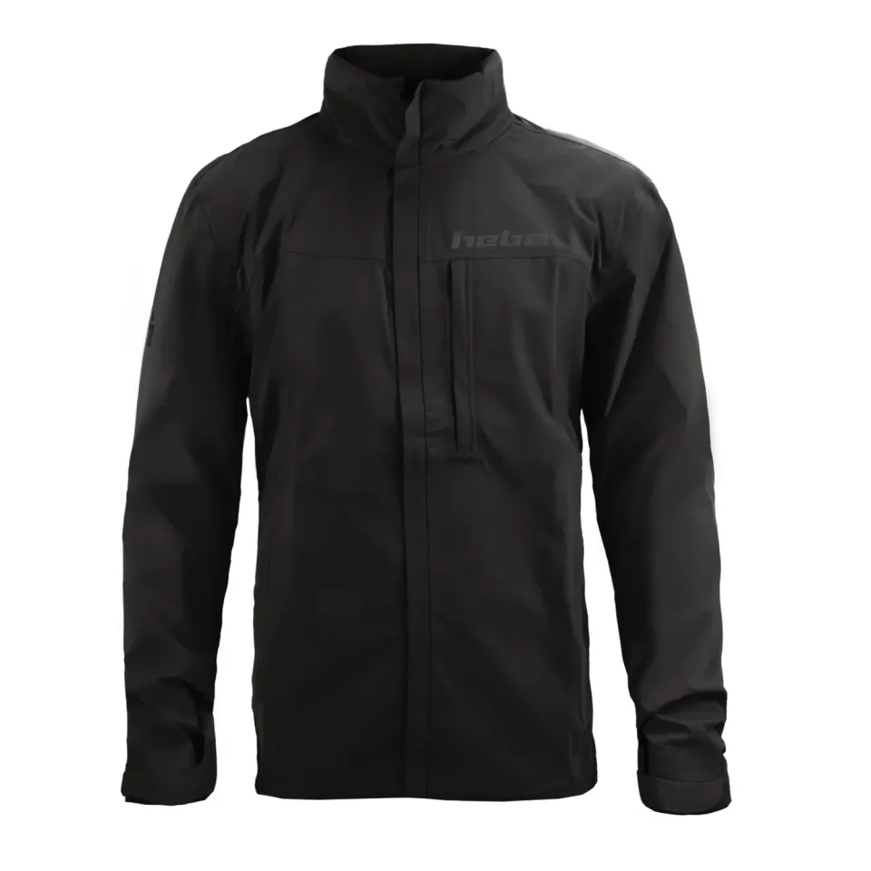 Hebo Team WP Black giacca moto nera impermeabile