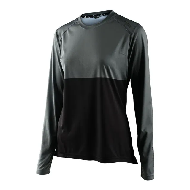 Troy Lee Designs Lilium Block maglia donna manica lunga verde nero