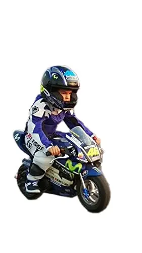 Bi Esse tuta minimoto bambino pelle protezioni complete