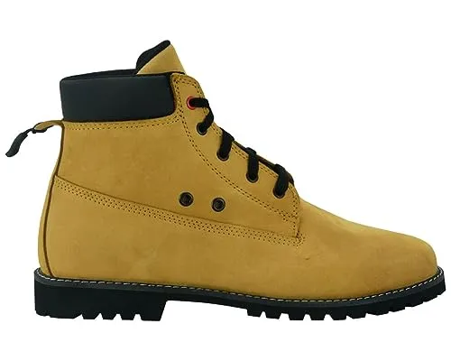 Bi Esse Cafe Race Scarpe Moto Pelle Nere con Lacci