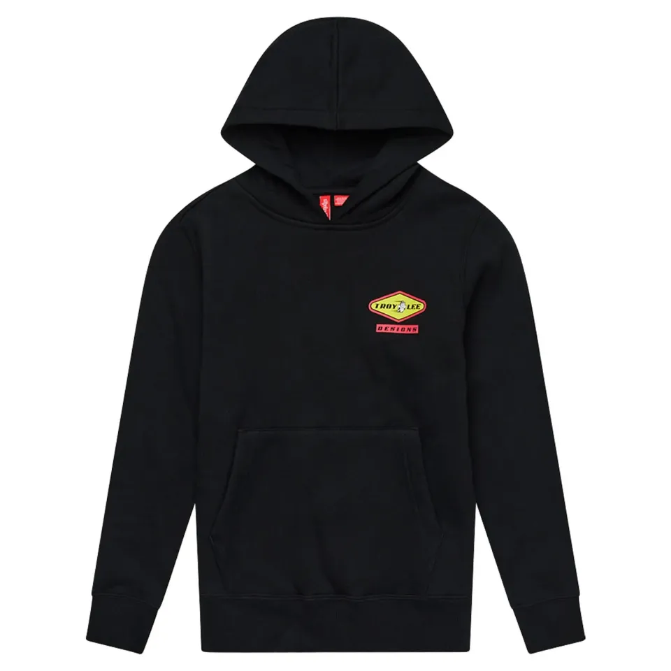 Troy Lee Designs Carb felpa bambino nera pullover