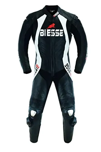 Bi Esse tuta moto pelle bovina intera taglia XL