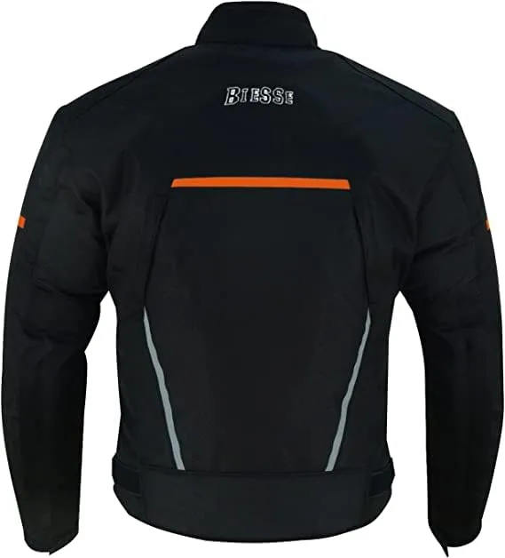 Bi Esse Xeed giacca moto tessuto impermeabile XS