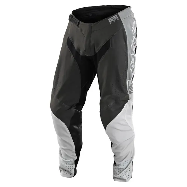 Troy Lee Designs SE Pro Quatro pantaloni moto grigio nero