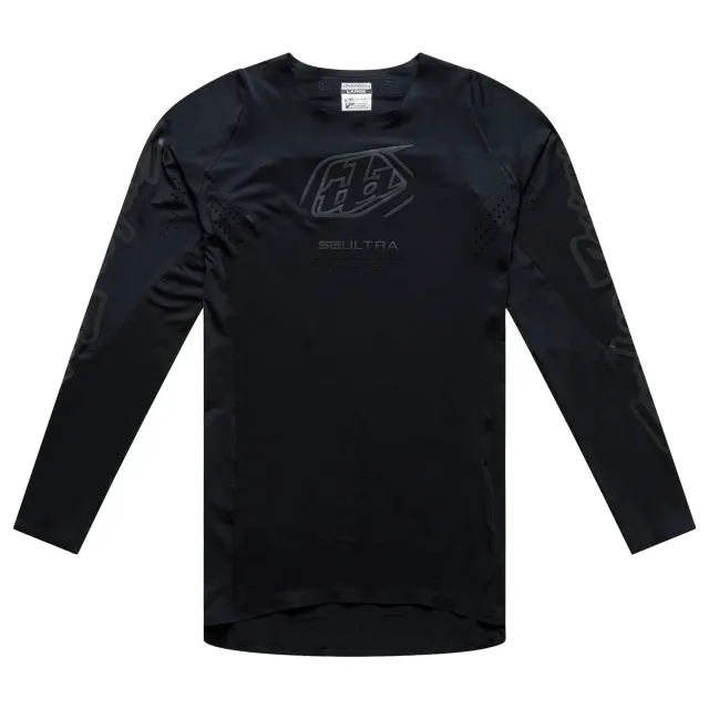 Troy Lee Designs SE Ultra LS Jersey maglia moto nera manica lunga