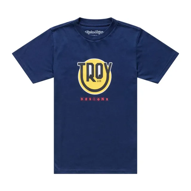 Troy Lee Designs Happy Dayz t-shirt bambino blu navy