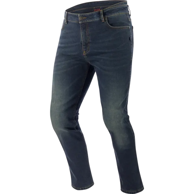 Segura Cosmic Pantaloni Moto Uomo Blu Slim con Protezioni