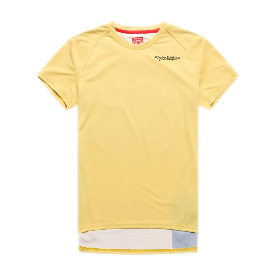 Troy Lee Designs Lilium Pro Mono maglia bici donna butter manica corta