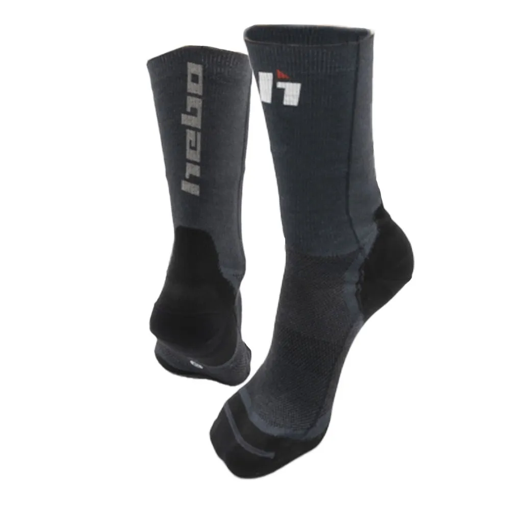 Hebo Mid-Calf Solid HB6407 calze moto nere 43-46