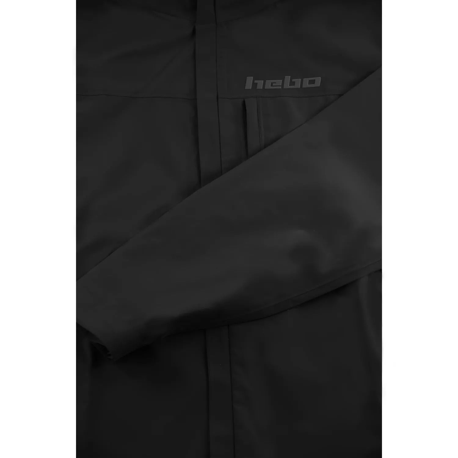 Hebo Team WP Black giacca moto nera impermeabile