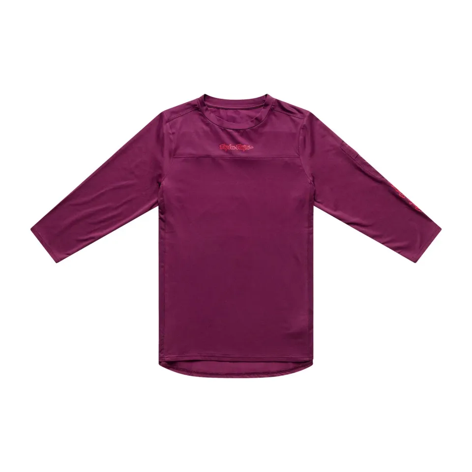 Troy Lee Designs Ruckus Ride maglia MTB 3/4 sangria
