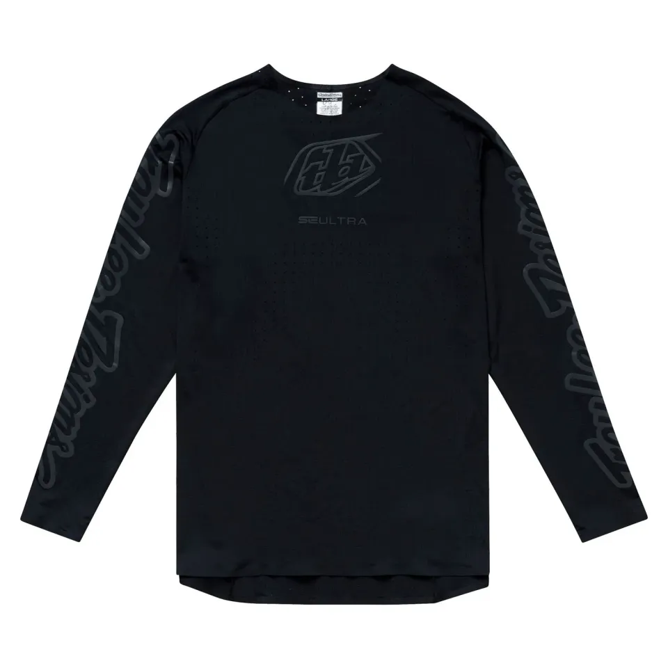 Troy Lee Designs SE Ultra maglia cross nera traspirante