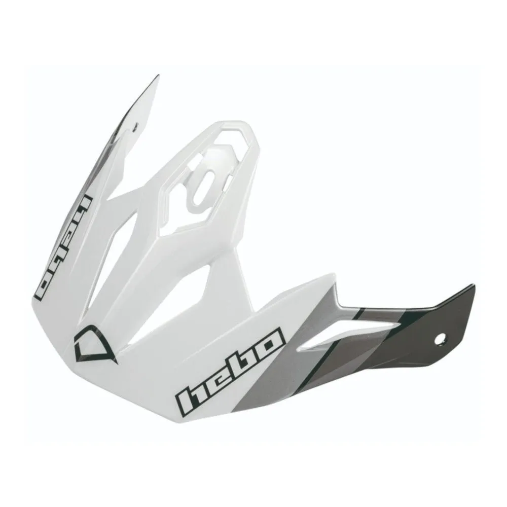 Hebo Zone 5 T-Nine visiera casco trial nera