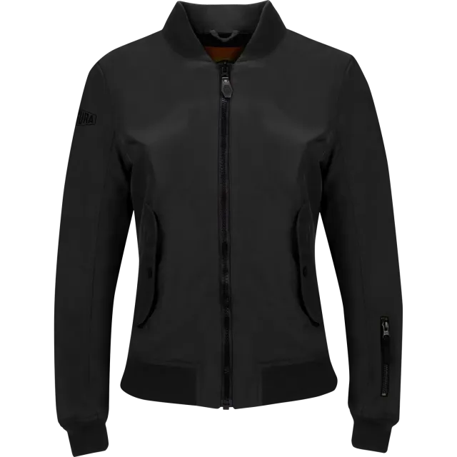 Segura Lady Velvet Vented giubbotto moto donna nero ventilato