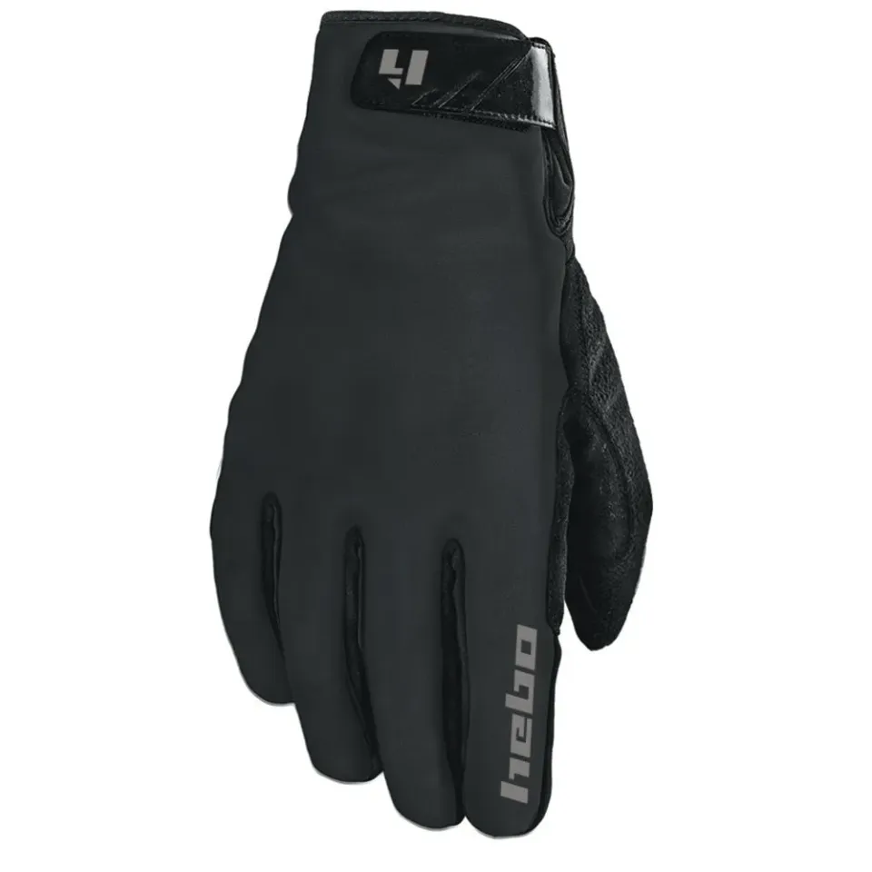 Hebo Climate II guanti bici neri softshell