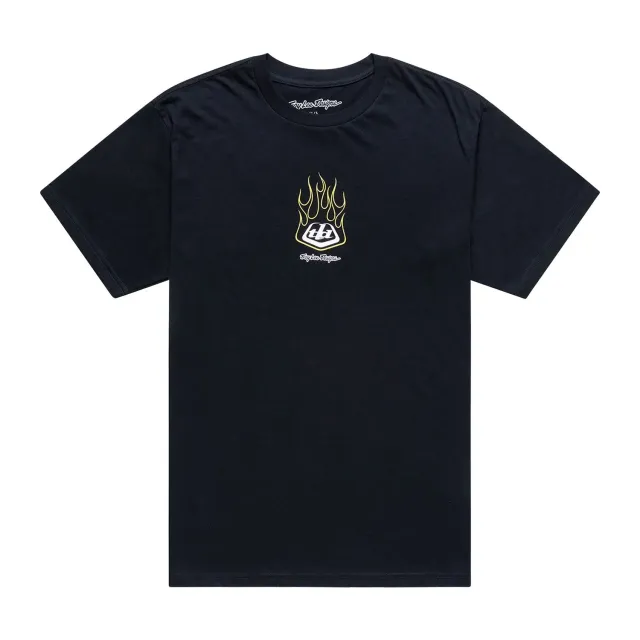 Troy Lee Designs Flame2 t-shirt uomo nera cotone