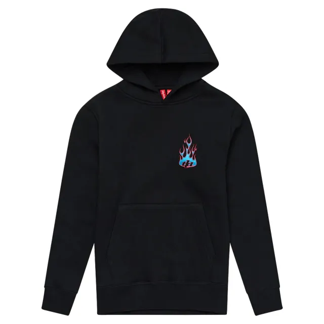 Troy Lee Designs Youth Pullover felpa Torched nera bimbo