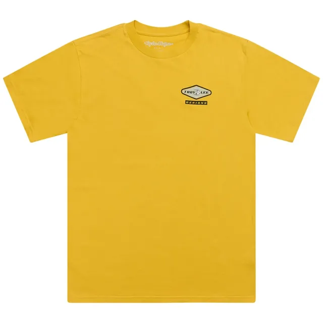 Troy Lee Designs Carb t-shirt manica corta oro uomo