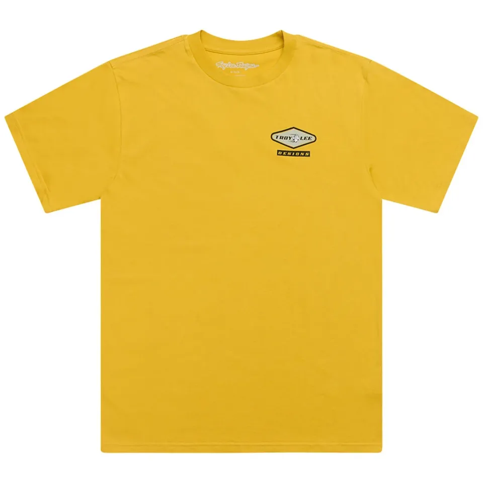 Troy Lee Designs Carb t-shirt manica corta oro uomo