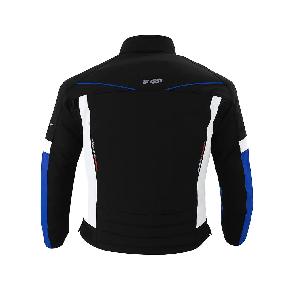Bi Esse Giacca Moto Impermeabile 4 Stagioni XS con Protezioni