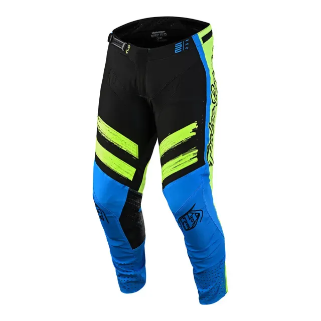 Troy Lee Designs SE Pro Marker pantalone motocross nero/giallo