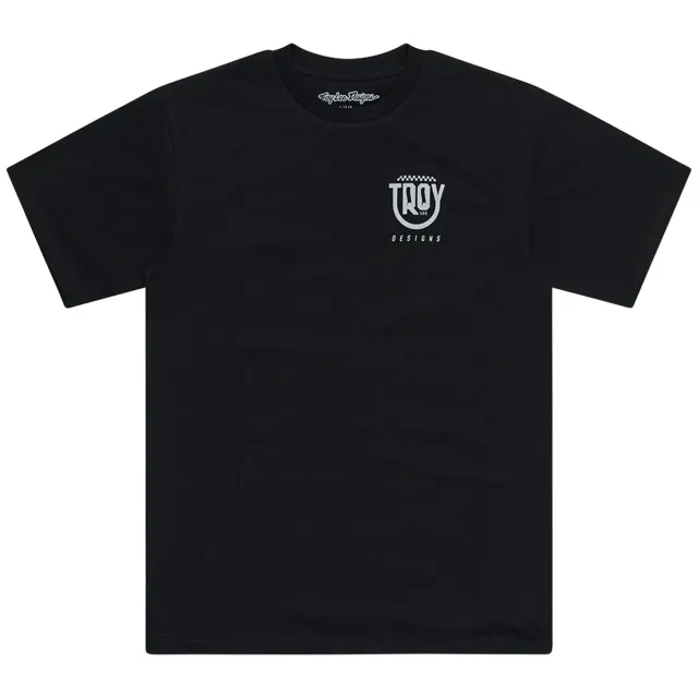 Troy Lee Designs Smiley t-shirt nera manica corta