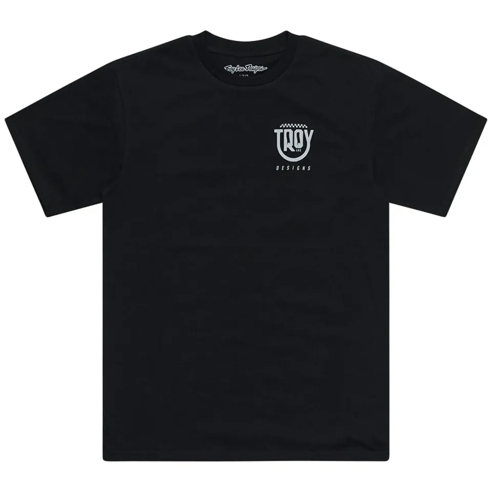 Troy Lee Designs Smiley t-shirt nera manica corta