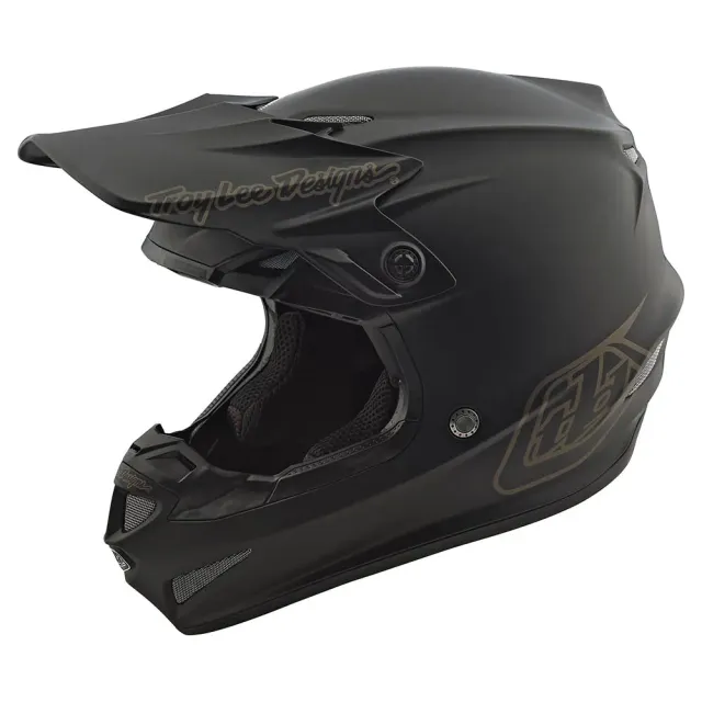 Troy Lee Designs GP Mono casco cross nero ragazzo