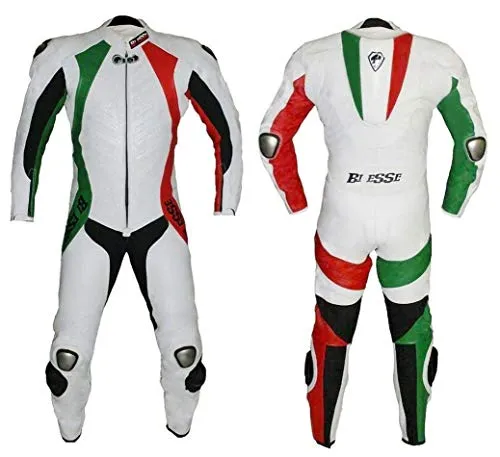 Bi Esse tuta moto pelle bovina intera taglia XL