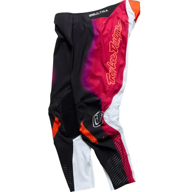 Troy Lee Designs SE Ultra pantaloni moto black fuchsia elasticizzati