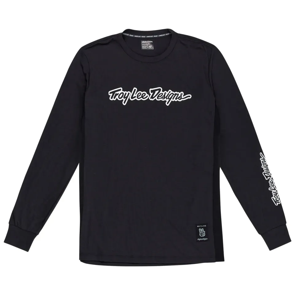 Troy Lee Designs Skyline Signature maglia mtb nera