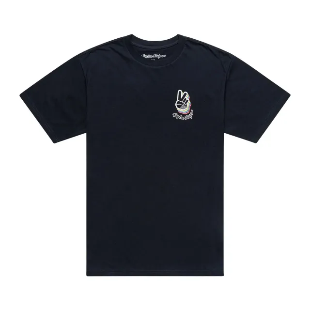 Troy Lee Designs Deuces t-shirt nera manica corta