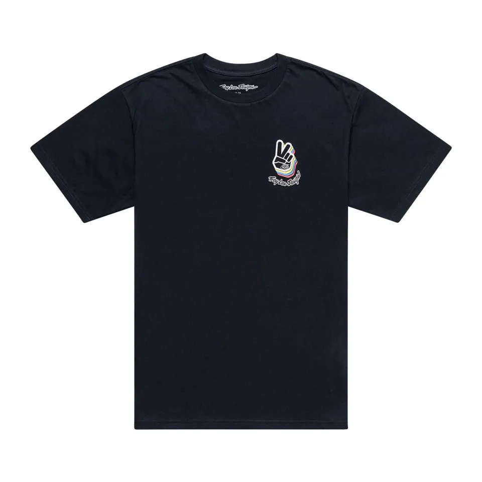 Troy Lee Designs Deuces t-shirt nera manica corta