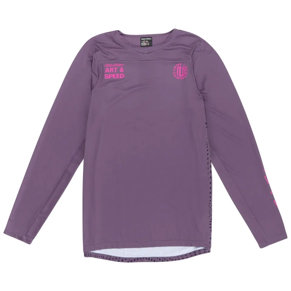Troy Lee Designs Skyline maglia mtb Deep Purple manica lunga