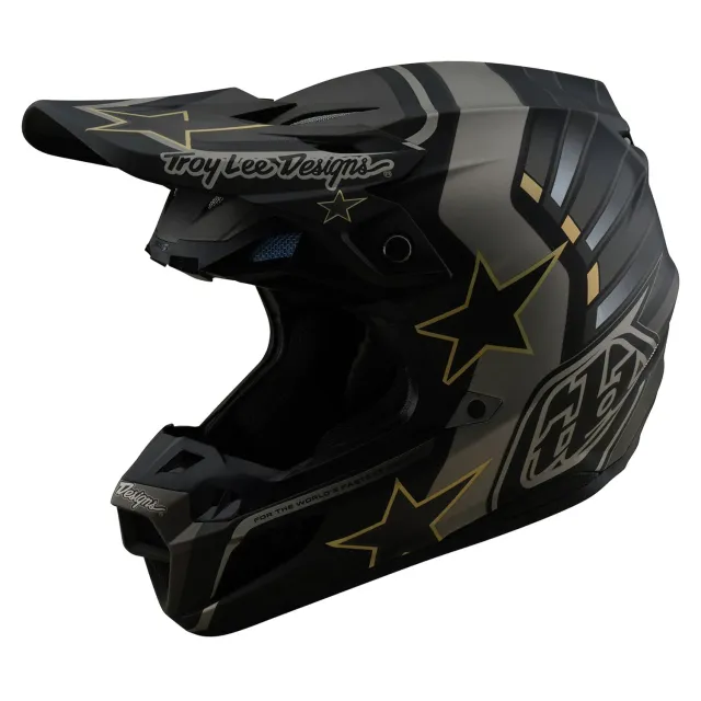 Troy Lee Designs SE5 Composite casco moto nero MIPS