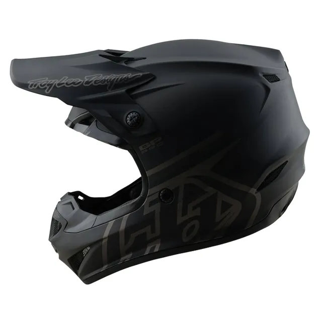 Troy Lee Designs GP Pro Mono casco moto bambino Nero Mips