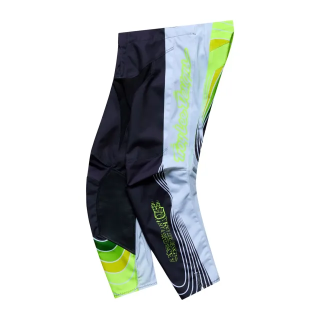 Troy Lee Designs GP Pro Stagger pantaloni cross grigio giallo