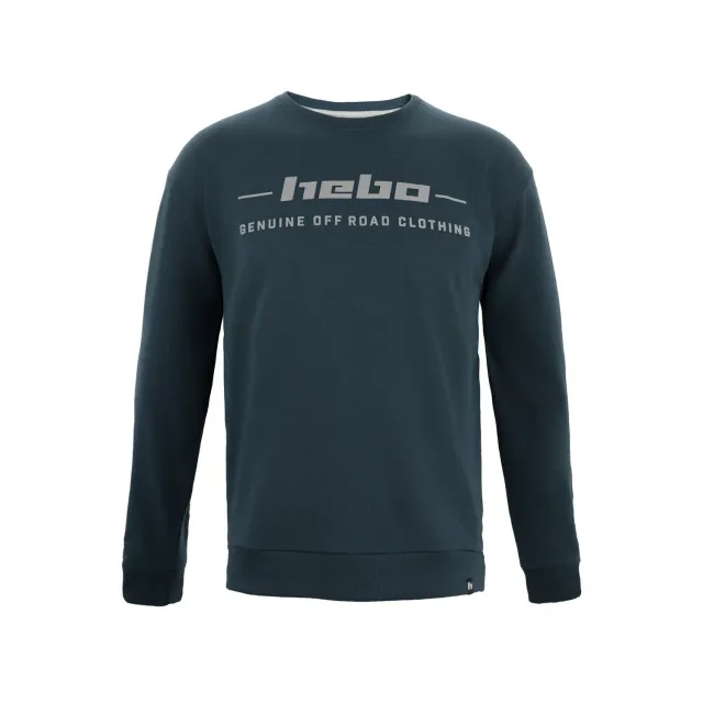 Hebo Hoodie felpa blu urban