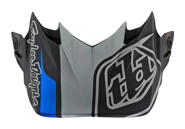 Troy Lee Designs SE4 visiera casco moto speed black grey