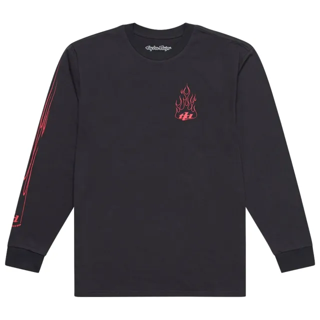 Troy Lee Designs Torched Carbon maglietta manica lunga Carbon
