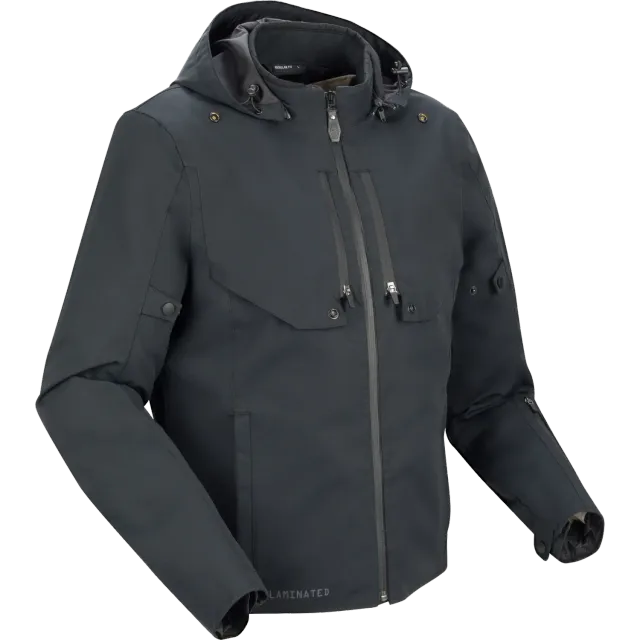 Segura Hydro giubbotto moto uomo nero impermeabile 4 stagioni