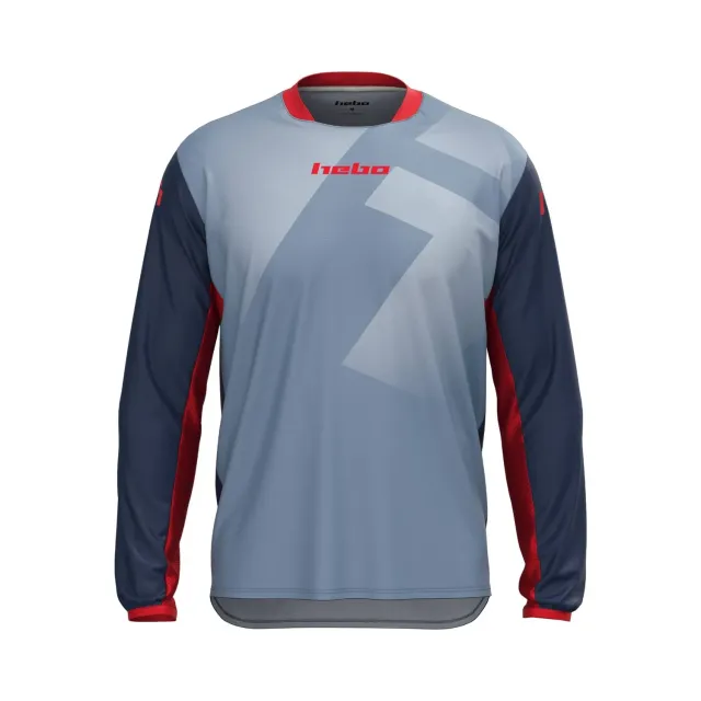 Hebo Tech HE2250A t-shirt tecnica blu traspirante