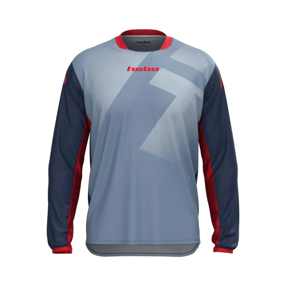 Hebo Tech HE2250A t-shirt tecnica blu traspirante