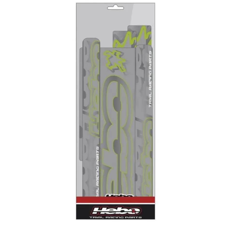 Hebo kit adesivi protezione telaio verde HM1321