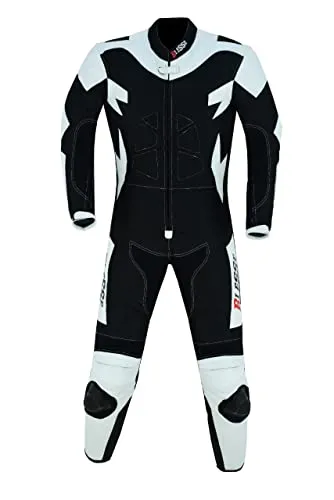 Bi Esse Tuta Minimoto Pelle Bambino XS 7 Anni Nero