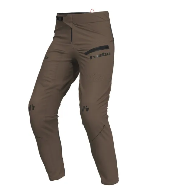 Hebo Tech HE3250M pantaloni trial marroni protettivi