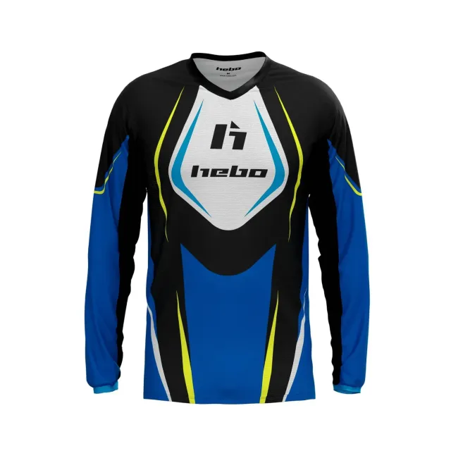 Hebo Pro Trial Classic maglia trial junior blu