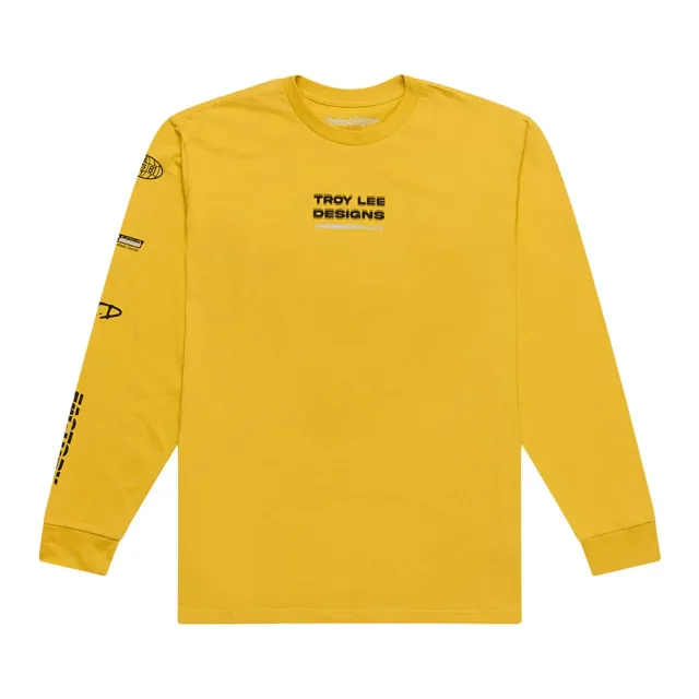 Troy Lee Designs Factory Golden maglia manica lunga cotone