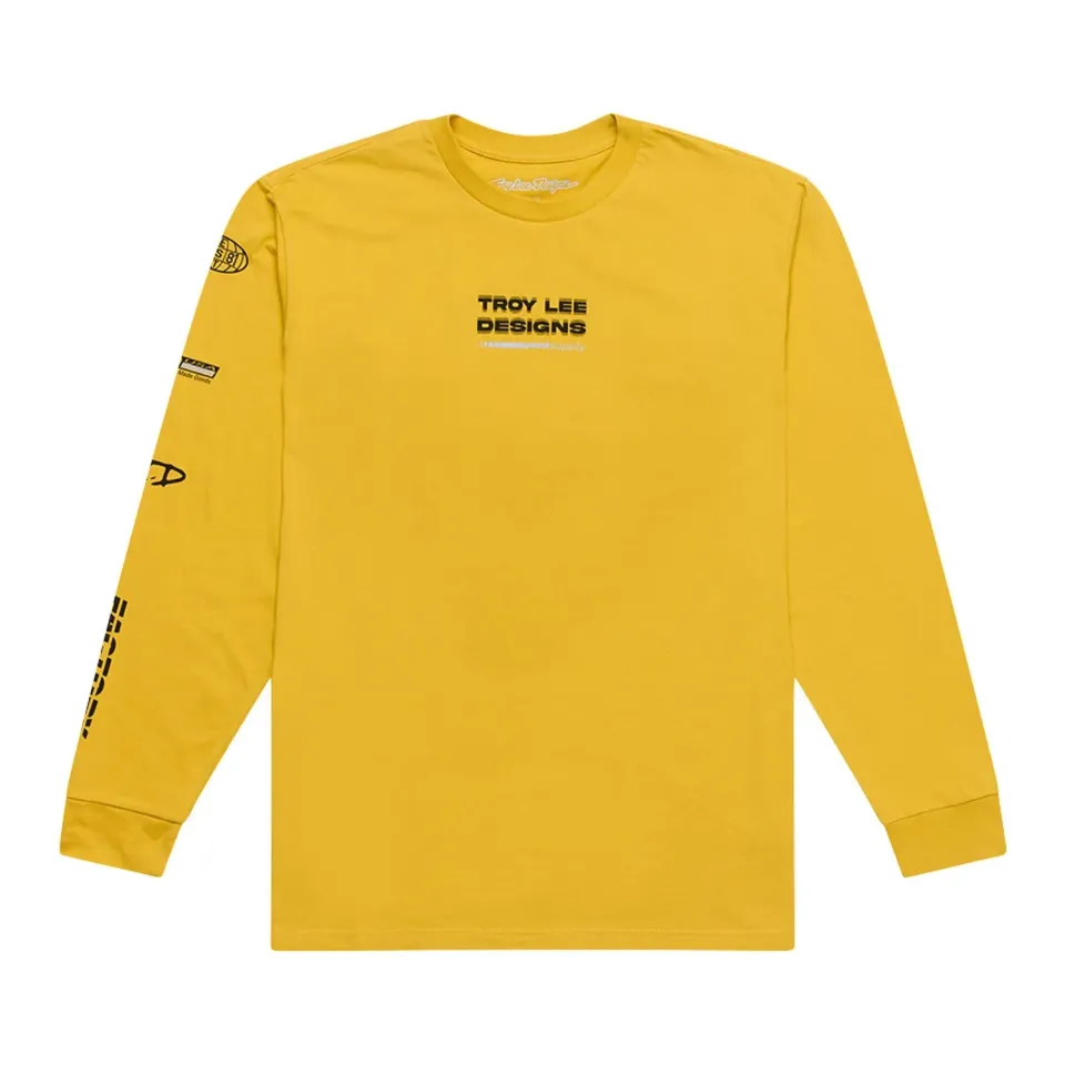 Troy Lee Designs Factory Golden maglia manica lunga cotone